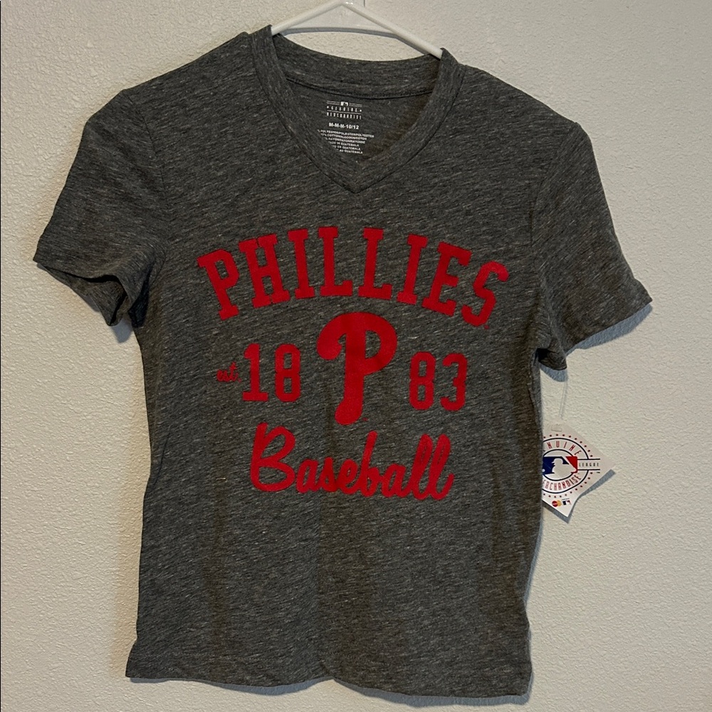 Philadelphia Phillies Kids Gray T-Shirt